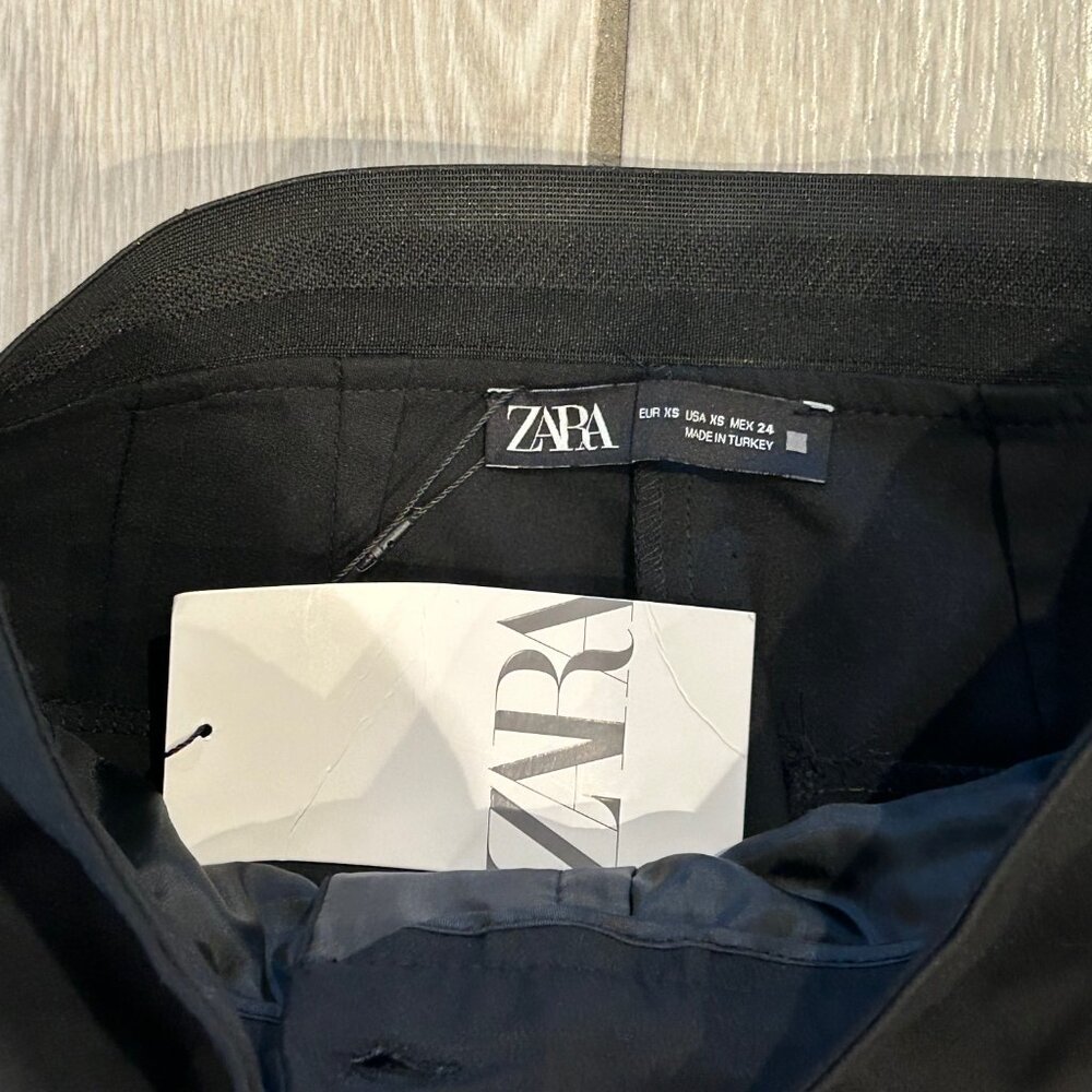 Women's Zara Black skinny fit trousers - Picture 4 of 5